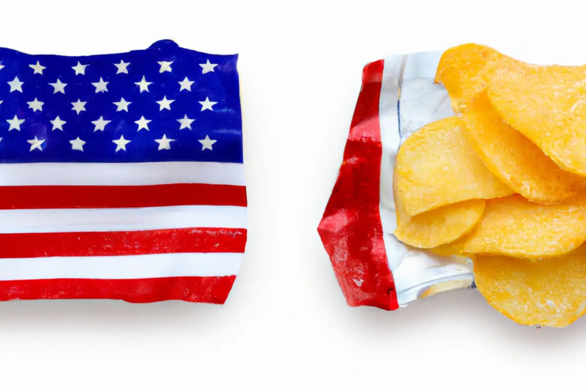 vilket land äter mest chips